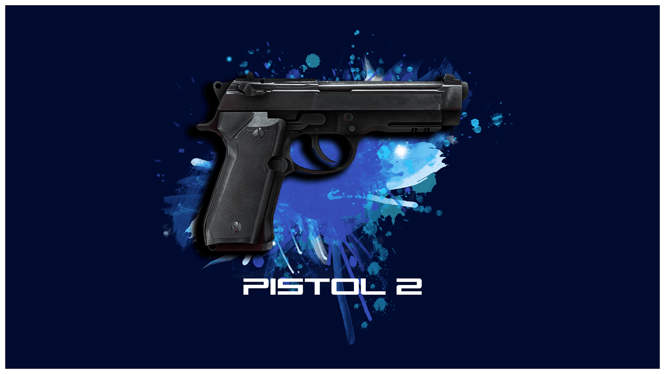 Pistol 2 - Heart State Games®