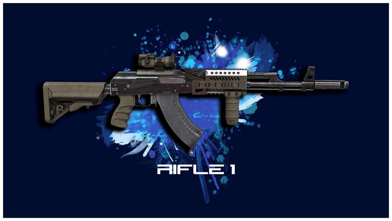 Rifle 1 - Heart State Games®